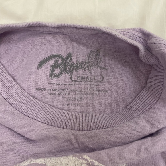 Blondie Purple Graphic Tee - Picture 3 of 3